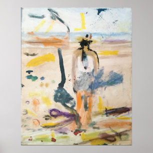 "Tar & Pop-Top auf Galveston Beach" Jeff Hankamer Poster