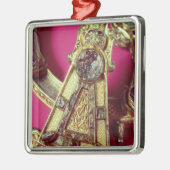 Tara-Brosche Silbernes Ornament (Links)