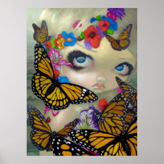 Tara Fee ART PRINT Schmetterlingsmärchen Kunst Poster