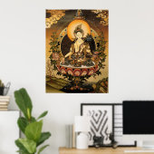 Tara Female Buddha Bodhisattva Jetsun Dolma Poster (Heimbüro)