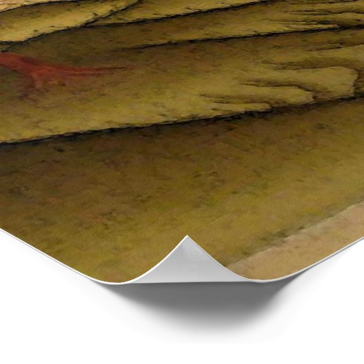 Tara Female Buddha Bodhisattva Jetsun Dolma Poster (Ecke)