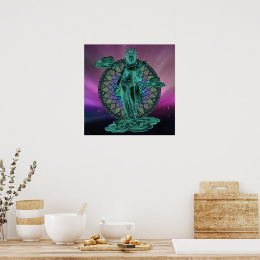 Tara, Göttin des Mitgefühls Poster (Küche)