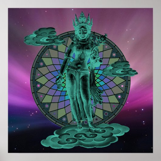 Tara, Göttin des Mitgefühls Poster (Vorne)