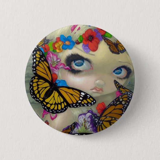 "Tara" Knopf Button (Vorderseite)