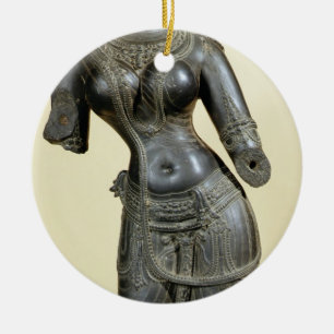 Tara, Nalanda, Bihar, Pala Dynastie (Stein) Keramikornament