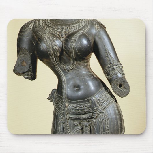 Tara, Nalanda, Bihar, Pala Dynastie (Stein) Mousepad (Vorne)