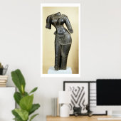 Tara, Nalanda, Bihar, Pala-Dynastie (Stein) Poster (Heimbüro)