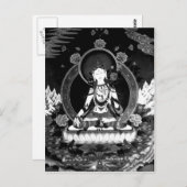 Tara Postcard b/w Postkarte (Vorne/Hinten)