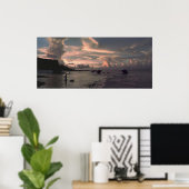 Tarague Sunset Poster (Heimbüro)