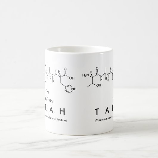 Tarah Peptid-Namen-Tasse Kaffeetasse (Mittel)