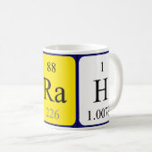 Tarah Periodenname Tasse (VorderseiteRechts)