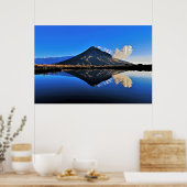 Taranaki Reflection Poster (Küche)