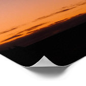 Taranaki Shadows Poster (Ecke)