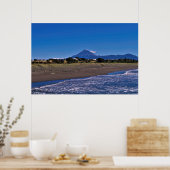 Taranaki und Fitzroy Beach Poster (Küche)