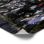 Taranaki und New Plymouth Poster (Ecke)