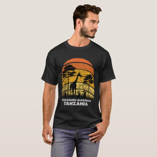 Tarangire-Manyara, Tansania Safari National Park G T-Shirt (Vorne ganz)