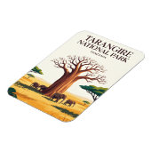 Tarangire-Nationalpark Tansania Magnet (Linke Seite)