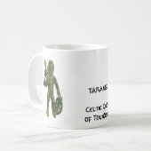 Taranis—keltischer Gott des Donners Kaffeetasse (Vorderseite Links)
