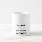 Taranis—keltischer Gott des Donners Kaffeetasse (Mittel)