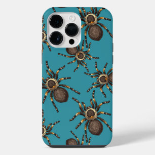 Tarantel auf blau iPhone 14 pro max  hülle