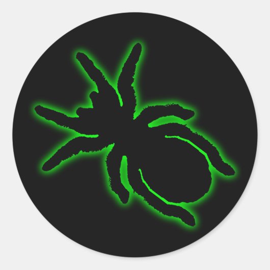 Tarantel Aufkleber (Vorderseite)