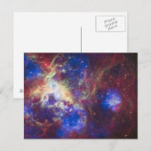 Tarantel-Nebel Postkarte (Vorne/Hinten)