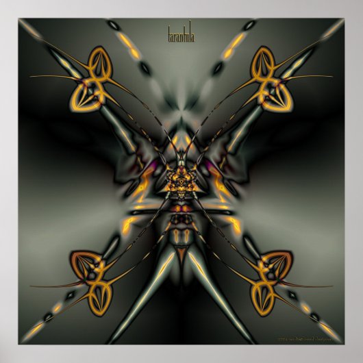 Tarantel Poster (Vorne)