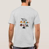 Taranteln der Welt Süße Spinne T-Shirt (Rückseite)