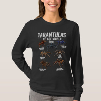 Taranteln Tiere der Welt Spinne Wissenschaft Ara T-Shirt