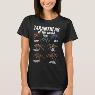 Taranteln Tiere der Welt Spinne Wissenschaft Ara T-Shirt