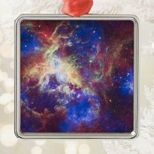 Tarantelnebel Ornament Aus Metall