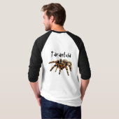 Tarantual, Black and Orange Spider T-Shirt (Schwarz voll)