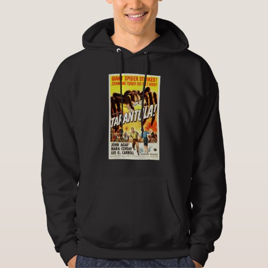 Tarantula 1955 Poster Original Artwork Hoodie (Vorderseite)