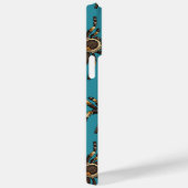 Tarantula auf blau Case-Mate iPhone hülle (Rückseite / Rechts)