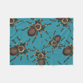 Tarantula auf blau fleecedecke (Vorderseite (Horizontal))