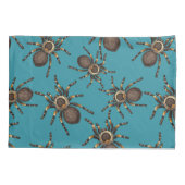 Tarantula auf blau kissenbezug (Rückseite-Links)