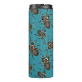 Tarantula auf blau thermosbecher (Rückseite)