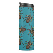 Tarantula auf blau thermosbecher (Nach rechts gedreht)