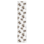 Tarantula auf weiß kurzer tischläufer (Vorderseite)