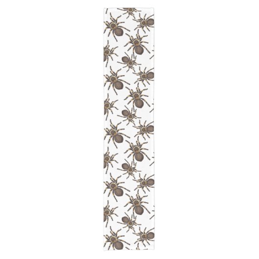 Tarantula auf weiß kurzer tischläufer (Vorderseite)