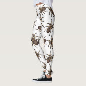 Tarantula auf weiß leggings (Links)