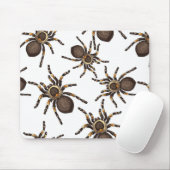 Tarantula auf weiß mousepad (Mit Mouse)