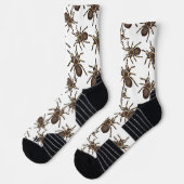 Tarantula auf weiß socken (Links)