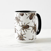Tarantula auf weiß tasse (VorderseiteRechts)