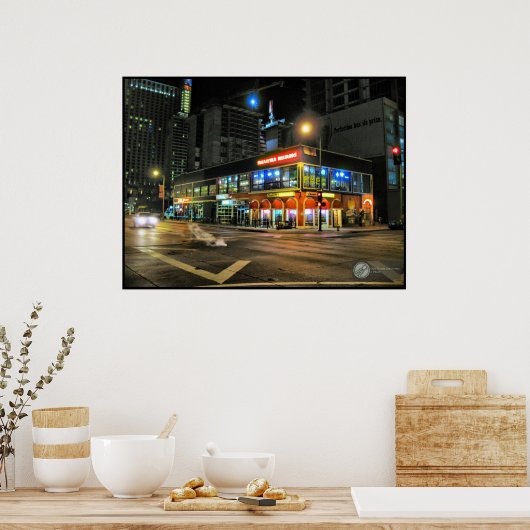 Tarantula-Billard Poster (Küche)