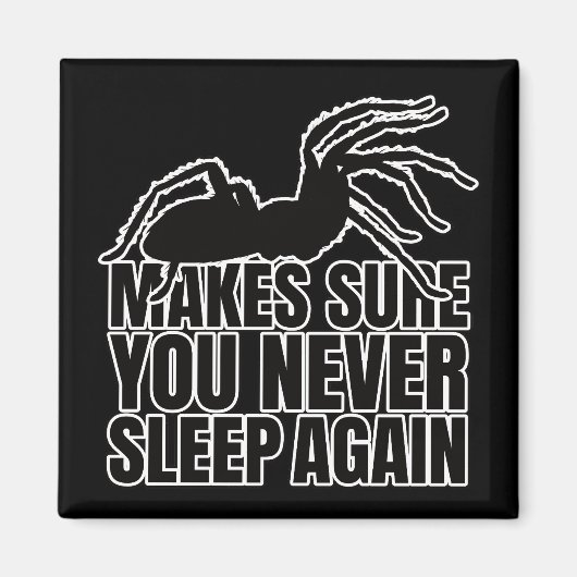 Tarantula Birdeater Spider - Geek für Arachnologie Magnet (Vorne)