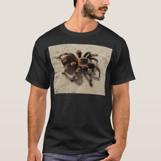 Tarantula brachypelma rotes Knie giftig T-Shirt (Vorderseite)