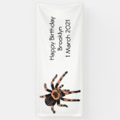Tarantula-Cartoon Banner (Vertikal)