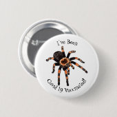 Tarantula-Cartoon Button (Vorne & Hinten)