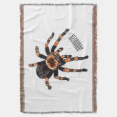 Tarantula-Cartoon Decke (Vorderseite Vertikal)
